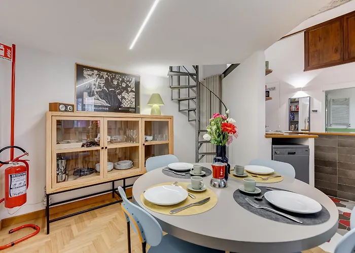 Vakantiehuis Casa Valentina - Silenzioso Di Design A Testaccio *